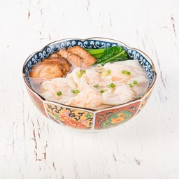 เกี๊ยวกุ้งน้ำ Shrimp Wonton Soup
