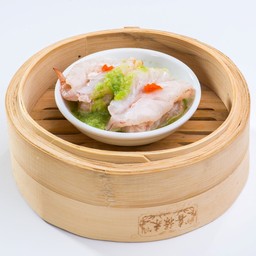 กุ้งนึ่งพริกมะนาว