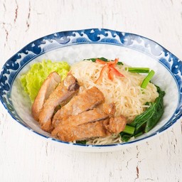 บะหมี่พอร์คชอพ Pork Chop w  Egg Noodle