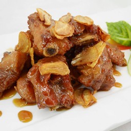 ซี่โครงหมู อบน้ำผึ้ง