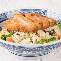 ข้าวผัดพอร์คชอพ Fried Rice W Pork Chop