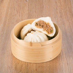 เปาหมูสับ Minced Pork Bao