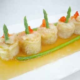 กระเพาะปลายัดไส้กุ้ง