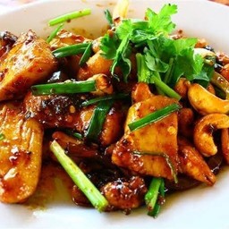 TH.0007 ข้าวราดผัดพริกเผา