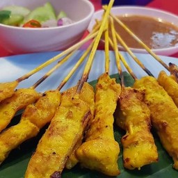 หมูสะเต๊ะ 10 ไม้
