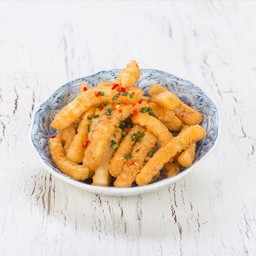 เฟรนฟรายทอดไข่เค็ม Salted Egg French Fries