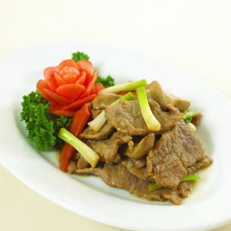 เนื้อผัด น้ำมันหอย