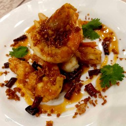 กุ้งซอสมะขาม