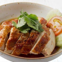 ไก่อบไหหนาน Hainanese Roast Chicken M