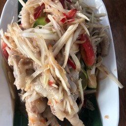 ส้มตำตีนไก่ปูปลาร้า