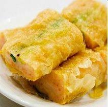 ฟองเต้าหู้ทอด Deep Fried Beah Curd Rolls