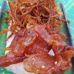 ข้าวเหนียวขาว & หมูผสม