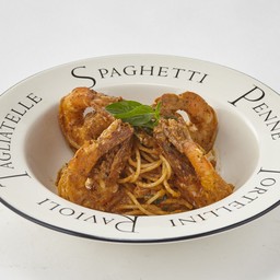 สปาเก็ตตี้ครีมกุ้ง