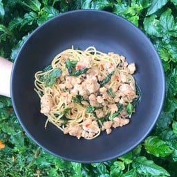 Spaghetti Spicy Miced Pork