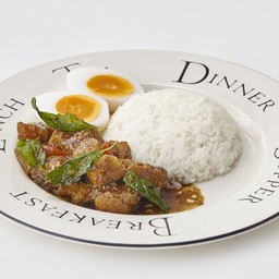 ข้าวกระเพราหมูกรอบ