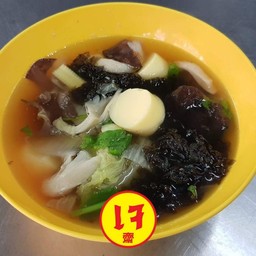 แกงจืดเต้าหู้ผักกาดขาวสาหร่ายเจ