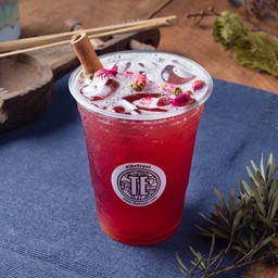 Sassy Summer TE Mocktail (ชาเย็น ชาผลไม้) Passion Fruit, Hibiscus, Rose - No caffeine