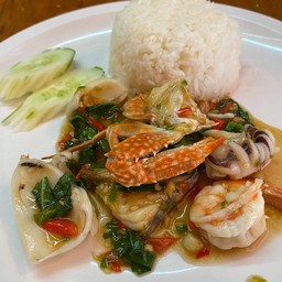 ข้าว กะเพราโป๊ะแตก