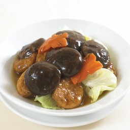 เต้าหู้เห็ดหอมน้ำแดง