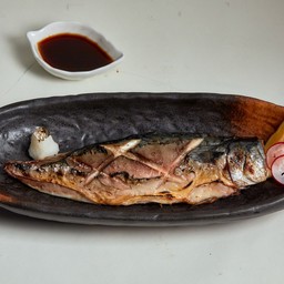 ปลาซาบะย่างเกลือ