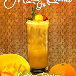 แมงโก้ โก ราว ม็อกเทล Mongo Go Round TE Mocktail (ชาเย็น ชาอู่หลง ชาผลไม้)- Oolong with Mango, honey with a hint of tangerine, kaffir lime and strawberry