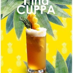 พินาคัปป้า ม็อกเทล  Pina Cuppa TE Mocktail (ชาเอิร์ลเกรย์ ชาผลไม้) - Signature Earl Grey tea with pineapple juice and honey