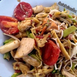 ตำป่าปลาร้าหอยดอง