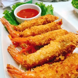 กุ้งชุบแป้งทอด