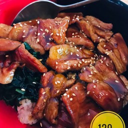 ข้าวหน้าหมูเทริยากิ