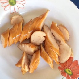 ไส้กรอกหมูทอด