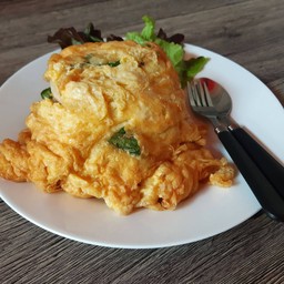 ข้าวไข่เจียวเนื้อปู