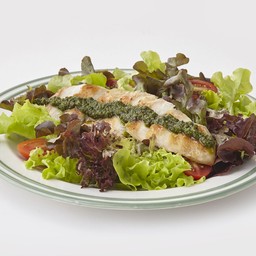 สลัดเพสโต้อกไก่