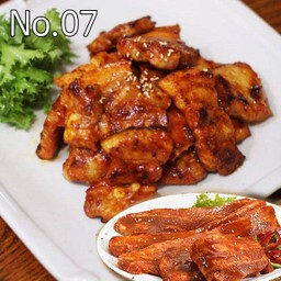 หมูสดหมักซอสโกชูจัง 1ขีด