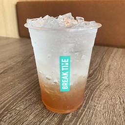 Tropical Fruity Honey Soda