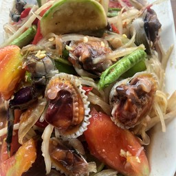 ส้มตำหอยแครงปูปลาร้า