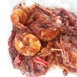 ข้าวพริกเเกงกุ้ง