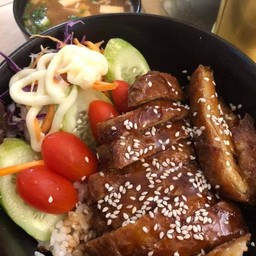 ข้าวหน้าไก่เทริยากิ