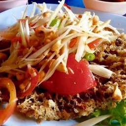 ส้มตำปลาดุกฟู