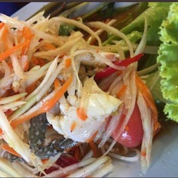 ส้มตำปูม้า ปลาร้า