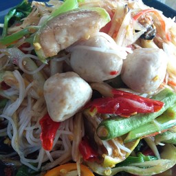 ตำลูกชิ้น