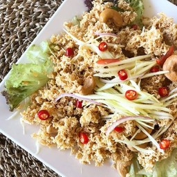 ยำปลาดุกฟู