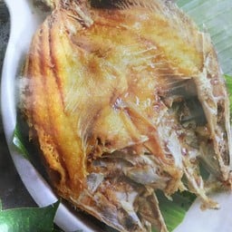 ปลากะพงทอดน้ำปลา+ยำมะม่วง