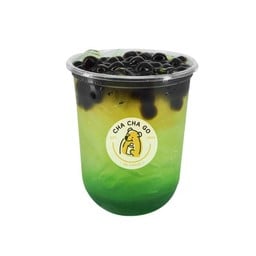 ชาเขียวแอปเปิ้ลไข่มุก