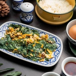 ใบเหลียงผัดไข่