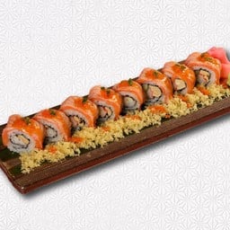 Aburi Salmon Tobiko  Roll