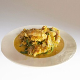 กะเพราไก่เปล่า