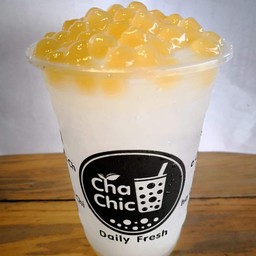 ชาเขียวลิ้นจี่