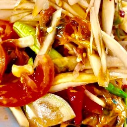 ส้มตำหอยดอง