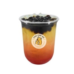 ชาเขียวสตรอเบอรี่ไข่มุก