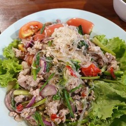 ยำวุ้นเส้นหมูสับ